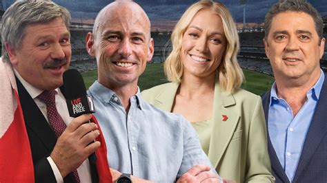 channel 7 afl commentary team.